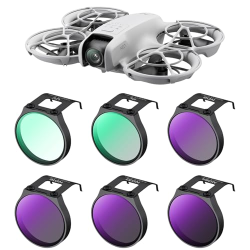 🛫【UV Filtro】Il filtro UV previene i raggi UV e migliora la qualità dell'immagine, proteggendo l'obiettivo della fotocamera Avata 2 dalla polvere e dai graffi.