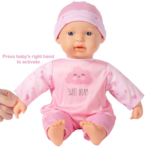 Mother Love Muñeca Bebé Interactiva 16 Pulgadas miniatura 3