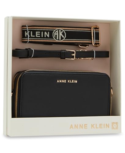 AK 3 piece gift set with double zip camera crossbody