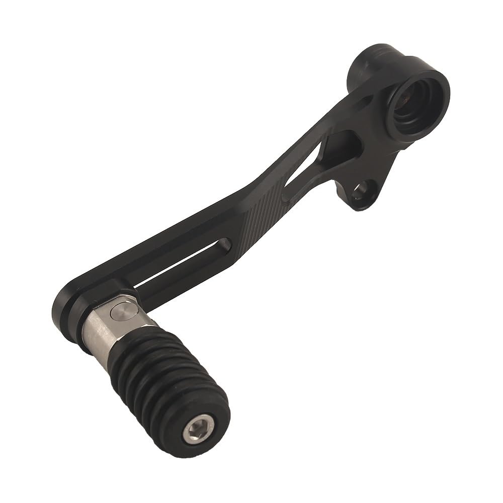 Yibhj3e Black Gear Shift Lever Gear Selector Motorcycle Cnc Folding Shifter Shift Pedal Lever For Multistrada V2s 1260 1260S 950S 950 2017-2025