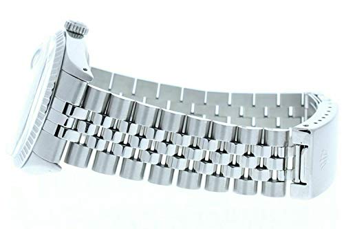 Rolex Mens Datejust 16030 Jubilee Bracelet Custom Black Diamond Dial (Certified Preowned)2