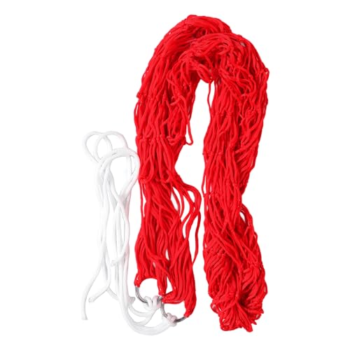 Sosoport Nylon Rope Hammock Chair Camping Mesh Portable Hammock Bed Camping Essentials Camping Gear