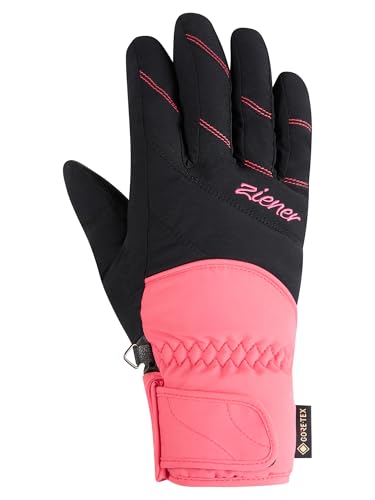 Guantes de esquí para mujer Ziener KATIMA-Z en rosa lilly talla 7 con Gore-Tex 2