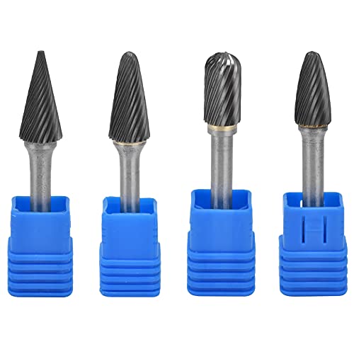 Set de 4 Fresas de Carburo 12mm Mango 1/4 Inch miniatura 6