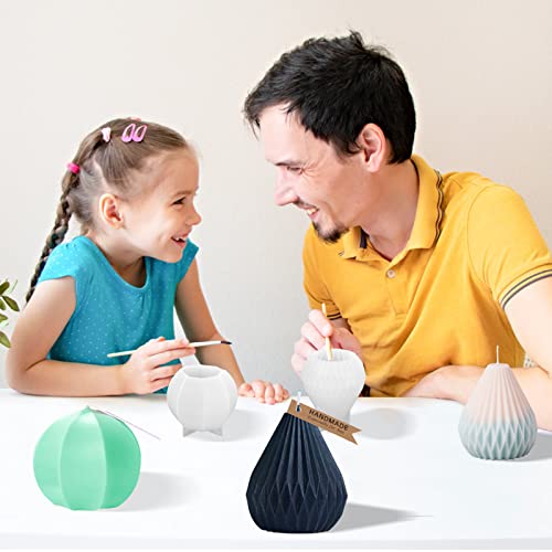 Stampo per Candele, GuKKK 2 Pcs Stampi per Candele...