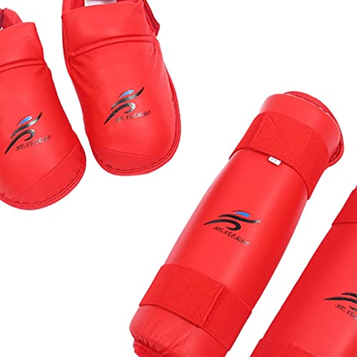 Newmind Protetores de canela MMA, proteção do peito do pé das pernas, equipamento de proteção de box