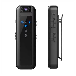 DEVIANT HD Mini Body Camera with Night Vision, 256GB Support, 180° Rotating Lens, Upto 5 Hour Recording Time, Night Vision... Price In India