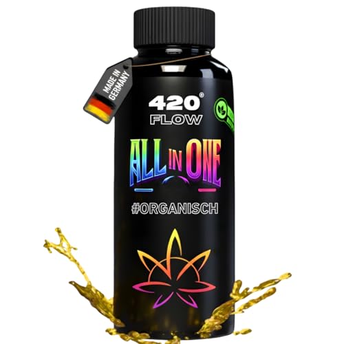 420Flow All-In-One Grow Dünger | Organisch | Ausgewählte Rezeptur für Hanf Samen | Anfängerfreundlich (inkl. Videoanleitung) | Perfekte Ergänzung für Dein Growbox Komplettset (250ml)