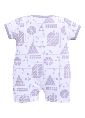 Image of BABY GO Cotton Baby Romper Jumpsuit | Overalls Single Piece | Summer Playwear for New Born Baby Boys & Girls