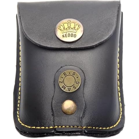 Genuine Leather Magnet Ammo Pouch for Slingshot Steel Balls Ammo Storage Sling Shot Pellet Guns BB Gun Ammo Hunting Outdoor Exercise Cover