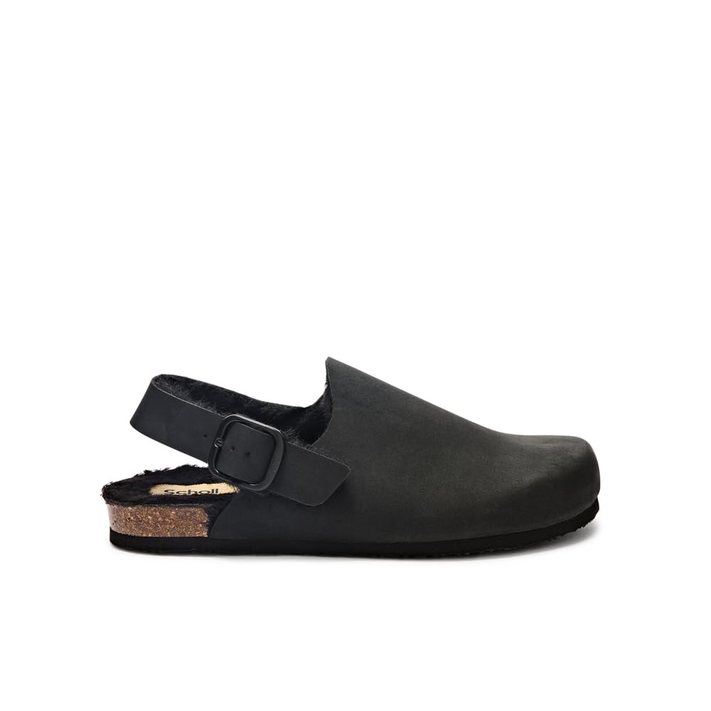Scholl Jackie Clog, Ciabatte Donna, Nero, 39 EU