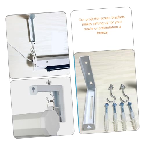 Soporte de pantalla de proyector universal compatible con la mayoría de pantallas metálicas 2