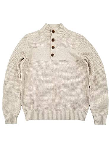 Pull col montant homme classic-fit rock heather idéal pour le week-end
