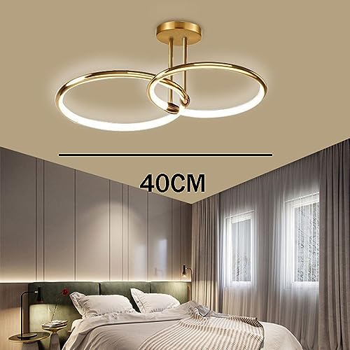 Plafonnier LED à intensité variable pour chambre, salon et restaurant - 2