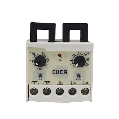 Relais électronique de sous-charge EUCR-30N 5-30 A et protection de phase réglable - 2