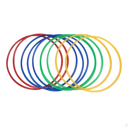 Generic Juego de Aros de Entrenamiento Sensorial para Niños de 18,9 Pulgadas Que Mejoran el Ejercicio de Atención para Niños Anillos y Conectores de Plástico para el Hogar
