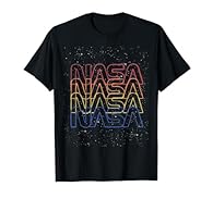 Officially Licensed NASA T-Shirt 17NASA00034A-002 Lightweight, Classic fit, Double-needle sleeve and bottom hem