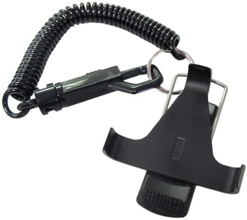 Hinge Clip Assembly with Coil Lanyard - PTO511 (BPX Series Phones) (Single)