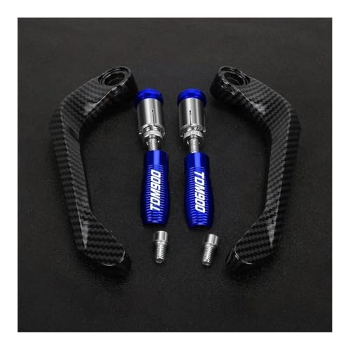 Leviers de frein TDM 900 ajustables anti-casse avec protège-mains pour guidon moto