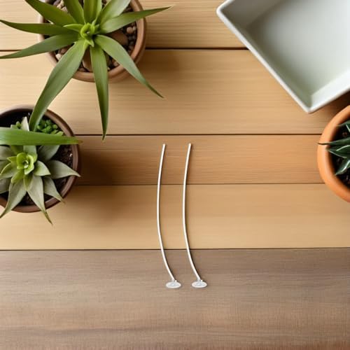 Pabilos de fibra natural para velas 200 piezas 14 cm miniatura 5