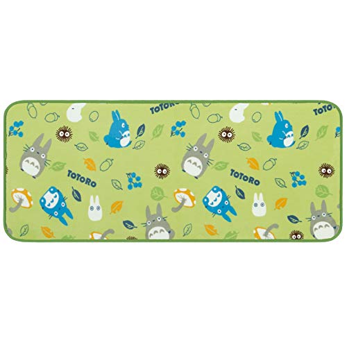 センコー となりのトトロ あちこちトトロ インテリアマット 約50×120cm グリーン 48554