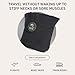 trtl Pillow - Scientifically Proven Super Soft Neck Support Travel Pillow - Machine Washable - Grey