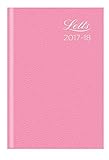 Letts A1ZRD – Agenda de año académico de bolsillo estándar 17 – 18 A vista semanal 13 meses), color rosa