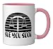 Lawyer Law Justice Bar Exam Paralegal Judge Attorney Ceramic Mug, Pink/White