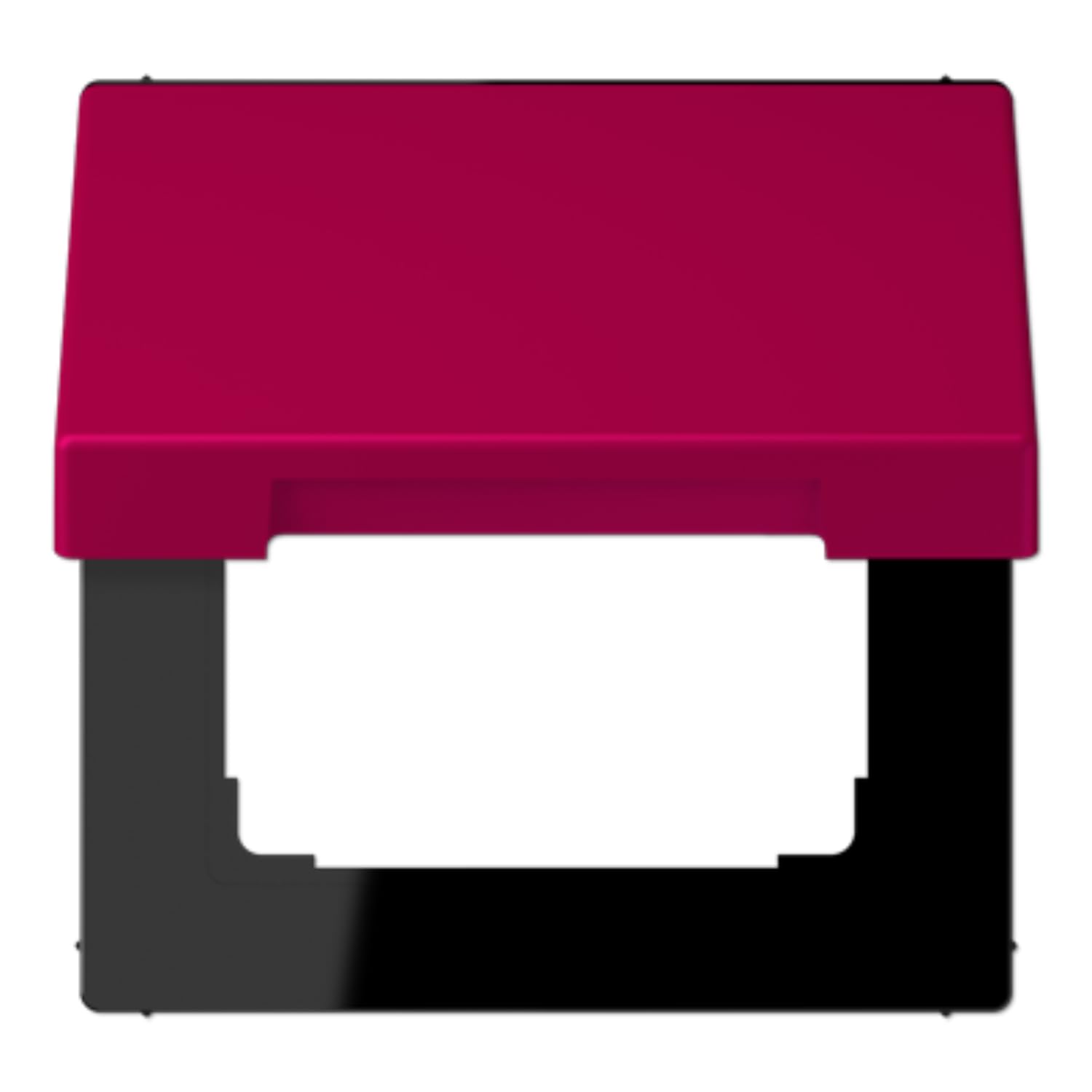 Couvercle rabattable avec retour LC32101 accessoire boîtier JUNG LC990BFKL230 plaque