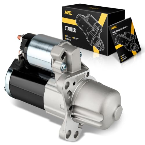 KAC Starter, New Starter Compatible with 2008 2009 2010 2011 for GMC SRX 3.0 3.6L V6 410-48122,1.4 KW,17986N