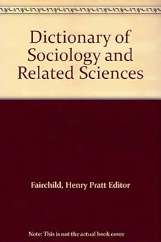 Paperback Dictionary of Sociology and Related Sciences Book