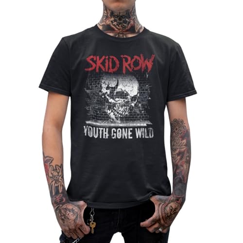 SKID ROW Tシャツ YOUTH GONE WILD SKID ROW BAND YOUTH GONE WILD - Best Rock T-shirts