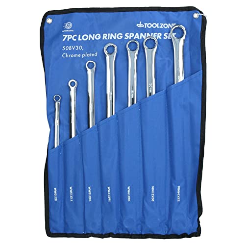 Metric Double Ended Ring Spanner Aviation Wrench 12 Sided 8mm â€“ 24mm 7pc