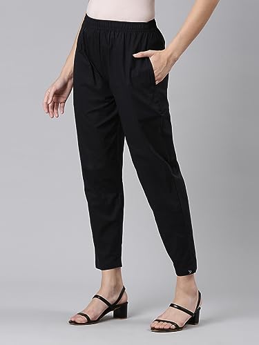 Image of TWIN BIRDS 100% Woven Cotton Fabric Kurti Pant /Trousers with Functional Pocket for Women