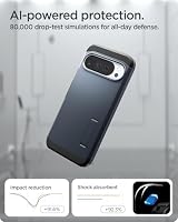 Spigen Tough Armor(AI) MagFit für Google Pixel 10 Pro XL -Metal Slate – Ansicht 5
