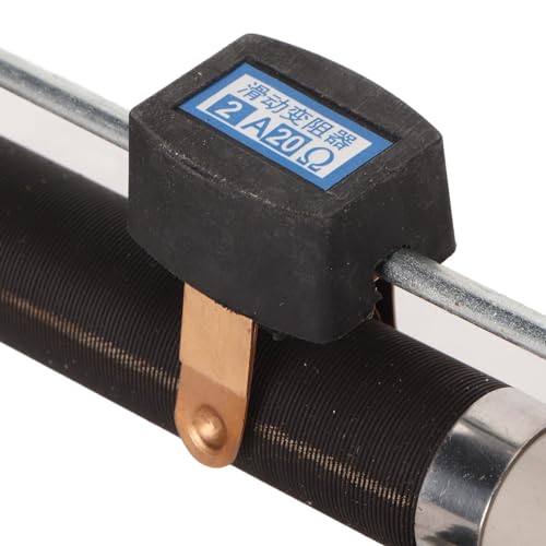 Slide Rheostat Resist Ajustável 2A 20Ω, Ferramenta de Pesquisa de Laboratório para Ensino de Física,