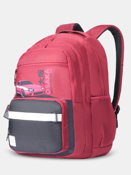 Image of Wildcraft Wiki Volt 40 Backpack For Boys & Girls | 40 Ltr with Laptop Sleeve, DIY Kit, Rain Cover, and Three Compartments with Padded Shoulders |Best for Books,Stationery & Essentials