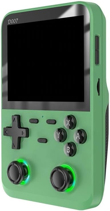 D007 Taşınabilir Oyun Konsolu 3.5” IPS Ekran, 10000+ Oyun, 64GB Hafıza, Çift Joystick, Retro El Atarisi
