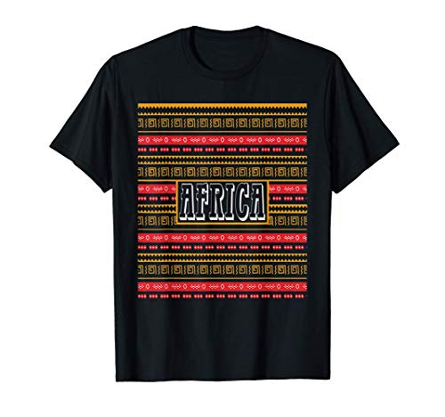 Afrika Muster Folklore Kontinent Reise afrikanisch Geschenk T-Shirt Afrika Muster Folklore Kontinent Reise afrikanisch Geschenk T-Shirt
