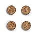 Produktbild Zeller 11218 Magnet-Set Kork, 4-TLG., Kork, ca. Ø 2,8 x 0,3 cm