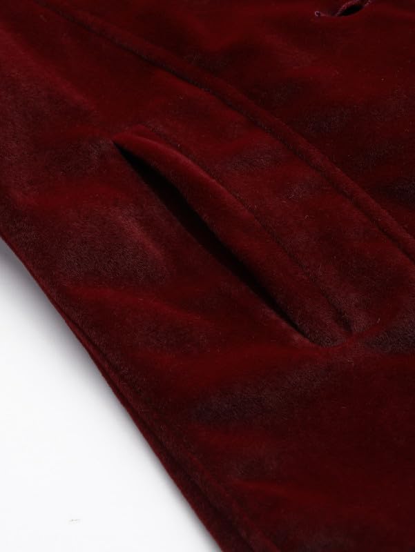 Image of Leather Retail Women's Full Sleeve Velvet Jacket