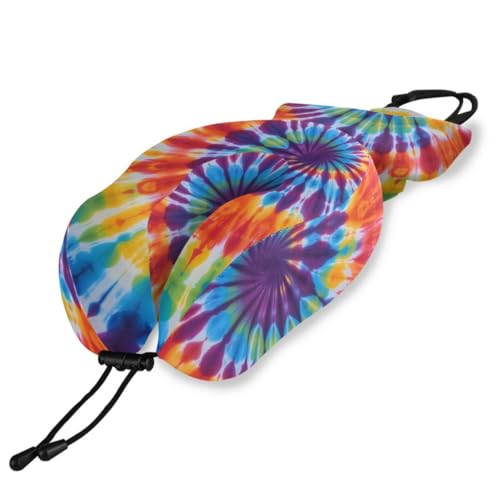 Almohada Espuma Viscoelástica Estándar Tie Dye Lavable miniatura 1