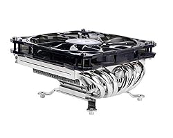 ID-COOLING IS-60 Low Profile CPU Cooler for Intel/AMD 55mm Height AM4 CPU Cooler 6 Heatpipes CPU Air Cooler 120mm PWM Fan