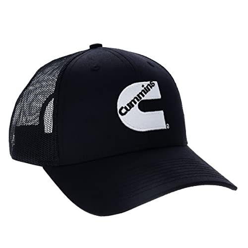 Cummins Trucker Hat Mens and Womens Mesh Back Baseball Cap, Snapback Trucker Hat Diesel Tech Ball Cap
