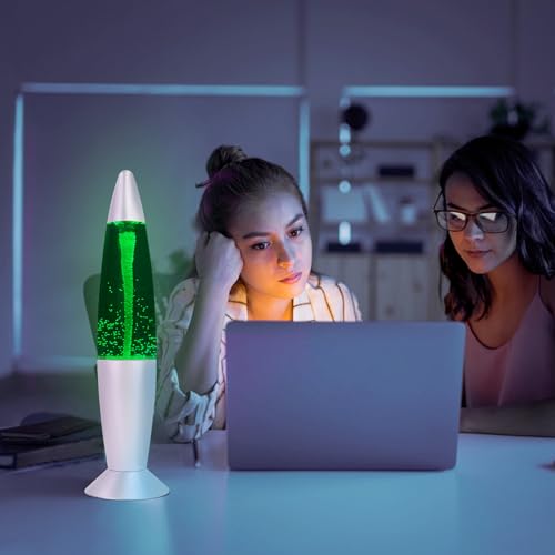 Image of Vanful Tornado Glitter Lamp, 7 Colors Changing Vortex Mood Light, USB & 3AAA Battery Powered Cool Decorative Tornado Lamp for Adults Kids Boys Girls, Ideal for Home Bedroom Christmas Decoration