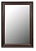 Hitchcock Butterfield Company 3314 Traditional Mirror in Mahogany Black Size: 17" H x 35" W