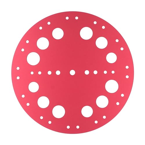 Pyltha Griglia Yakitori in Mica per Microonde, Grill XL Bistecchiera TFB3302V - Cucina Veloce e Salutare, Resistente e Facile da Pulire, Uso Domestico (Rosso)