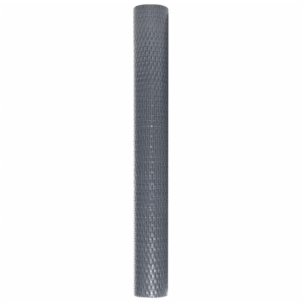 Paravent de Balcon Anthracite 500x80 cm résine tressée,Quincaillerie,Clôtures & barrières,Panneaux de clôture,3.35 kg-156241