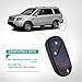 Car Key Fob Keyless Entry Remote fits Honda Civic EX LX DX 2001 2002 2003 2004 2005 / Honda Pilot 2003 2004 2005 2006 2007 (NHVWB1U521, NHVWB1U523) with Instructions