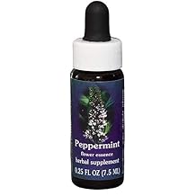 Flower Essence Services Peppermint Dropper Herbal Supplements, 0.25 Ounce